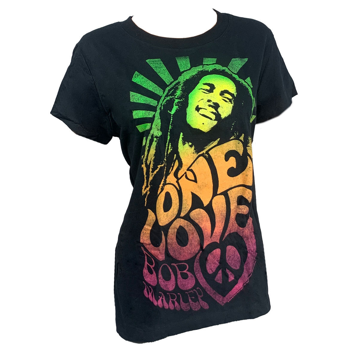 Bob Marley One Love Womens Plus T Shirt