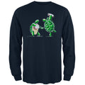 Grateful Dead - Terrapin Station Long Sleeve Navy T-Shirt