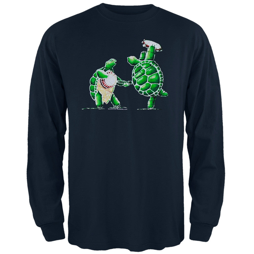Grateful Dead - Terrapin Station Long Sleeve Navy T-Shirt