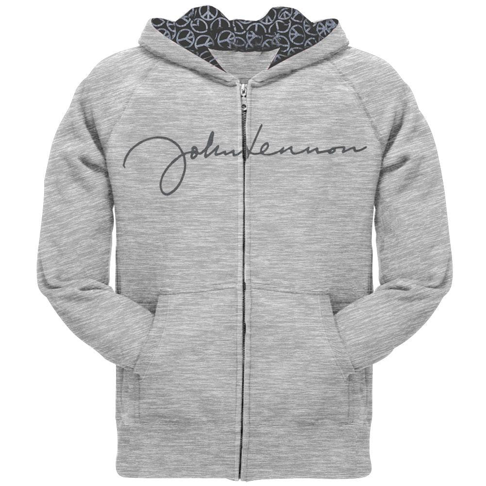 John Lennon - Peaceful Zip Hoodie