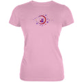 Grateful Dead - Moon Swing Light Pink Juniors T-Shirt