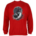 Grateful Dead Christmas Winter Skeleton Sleigh Steal Your Face Mens Crewneck Sweatshirt