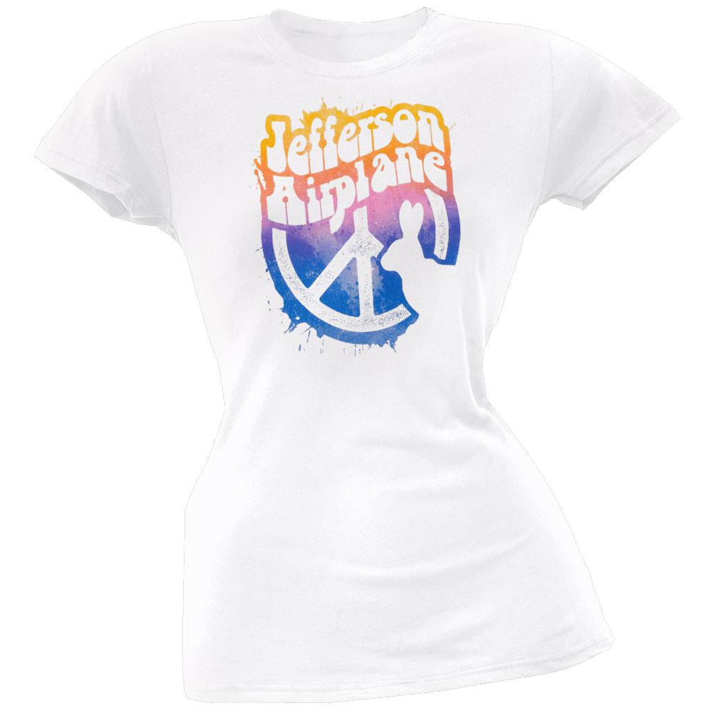Jefferson Airplane - White Rabbit Juniors T-Shirt