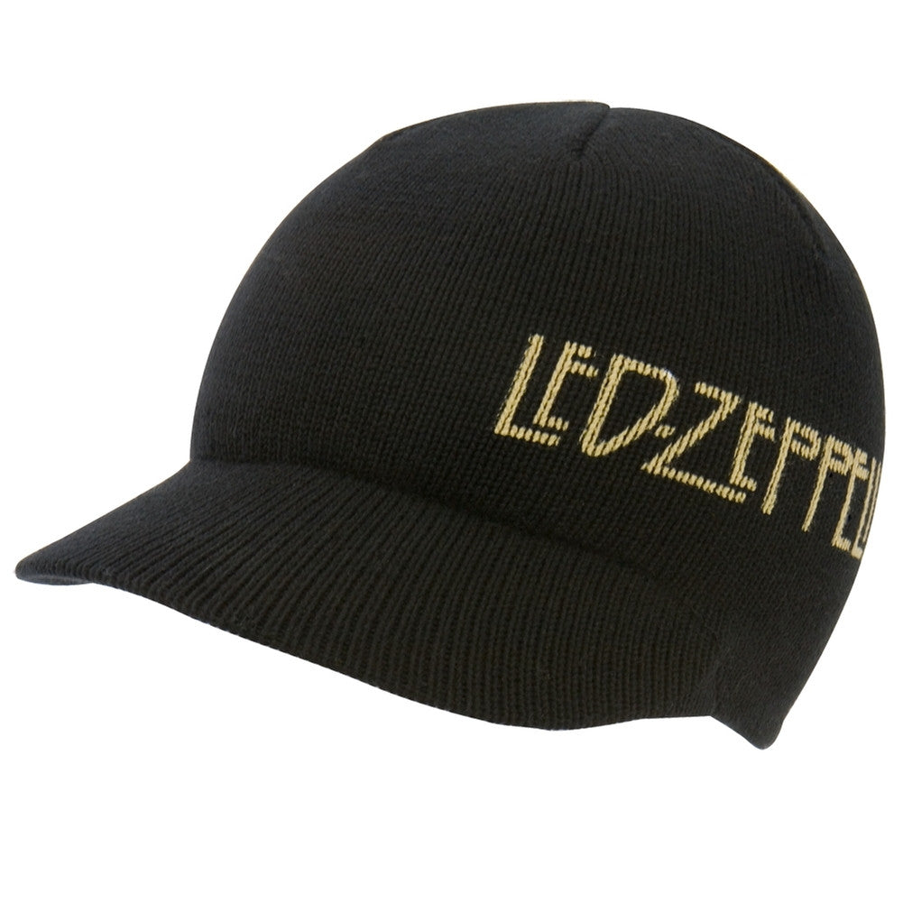 Led Zeppelin - Swan Flat Brim Beanie