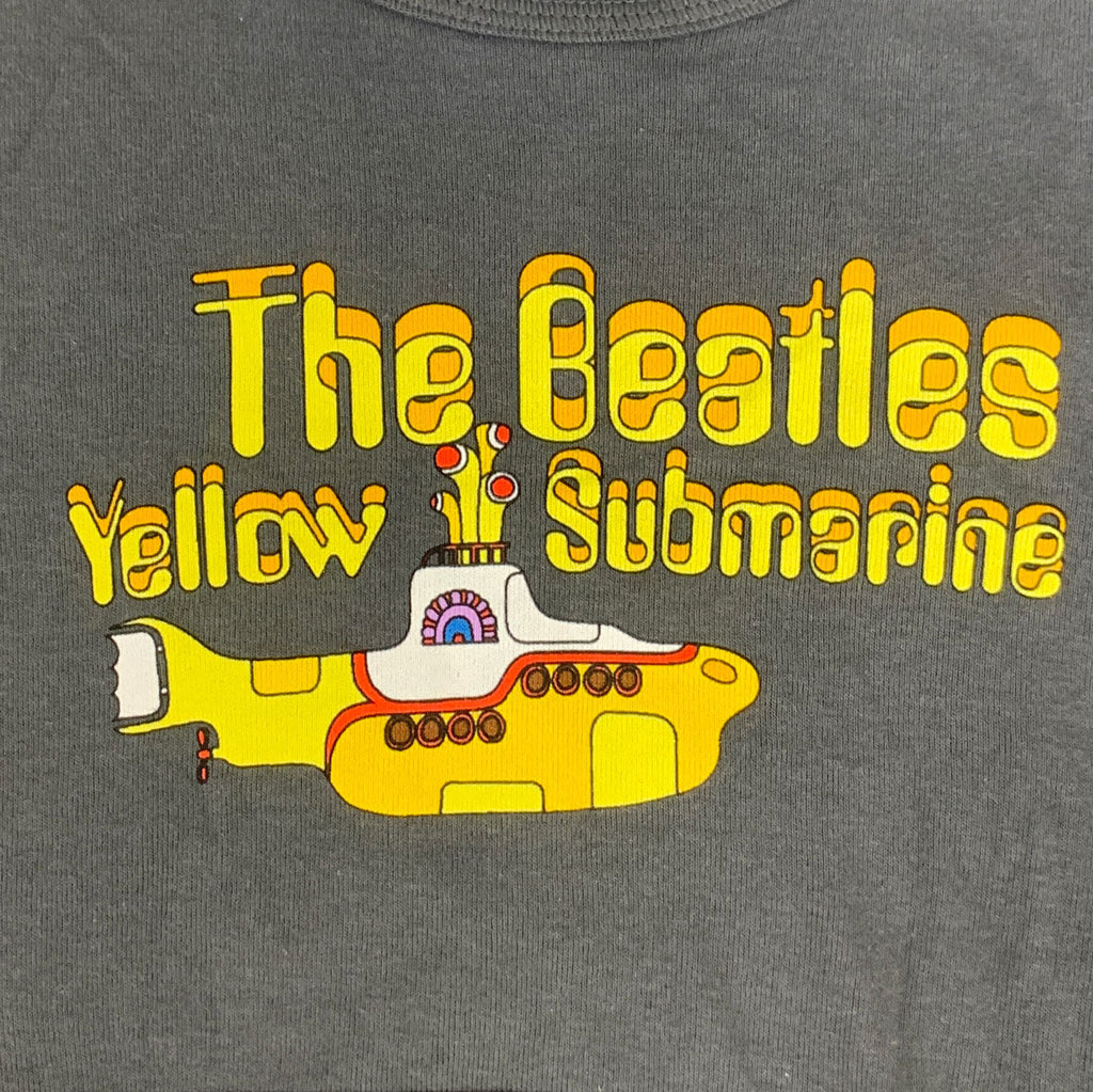 The Beatles Yellow Submarine Wide Neck Womens Juniors Jersey Hoodie