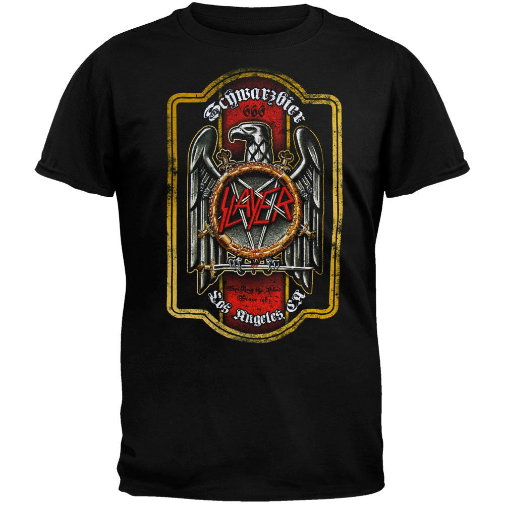 Slayer - Bier Label T-Shirt
