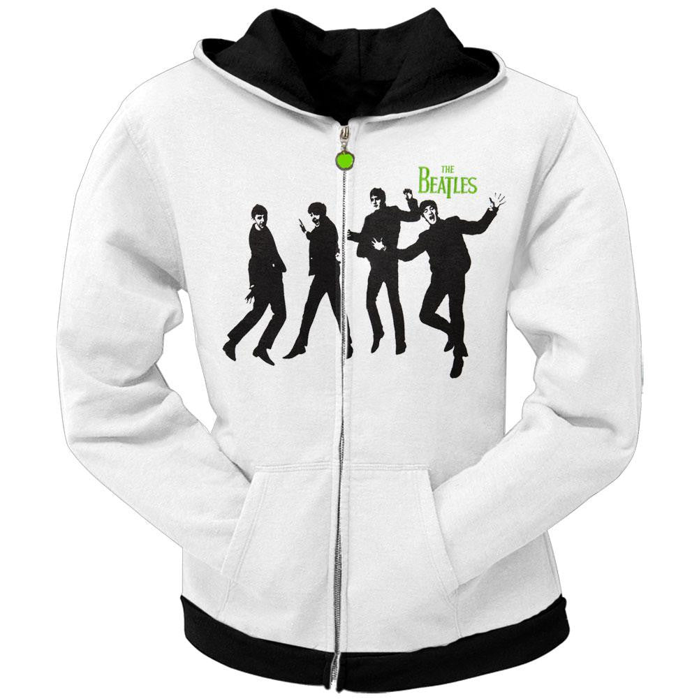 Beatles - Green Apple Juniors Zip Hoodie