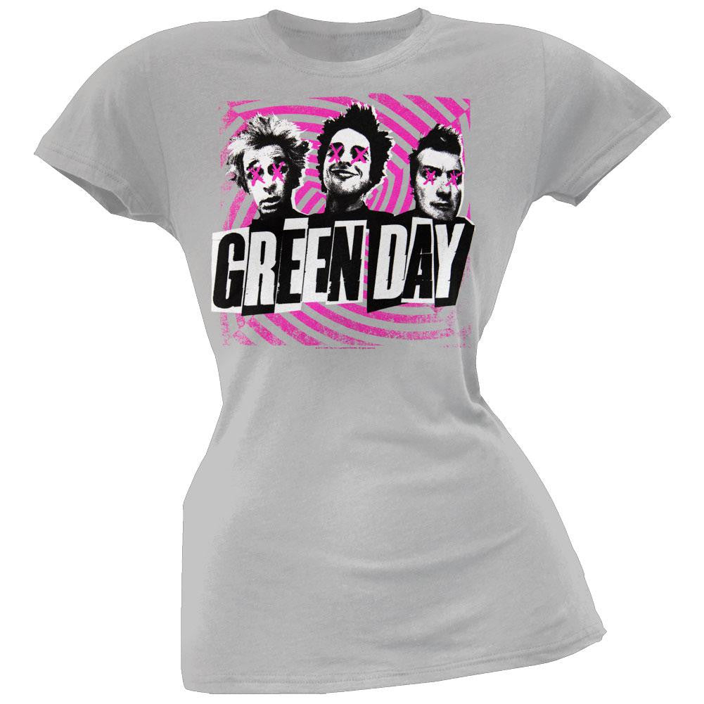 Green Day - Swirl Pop Juniors T-Shirt