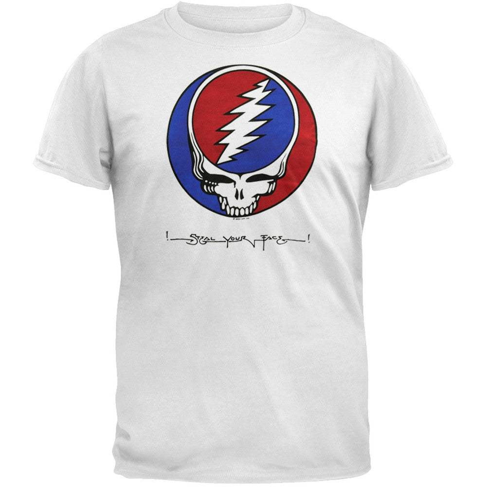 Grateful Dead - White Stealie T-Shirt