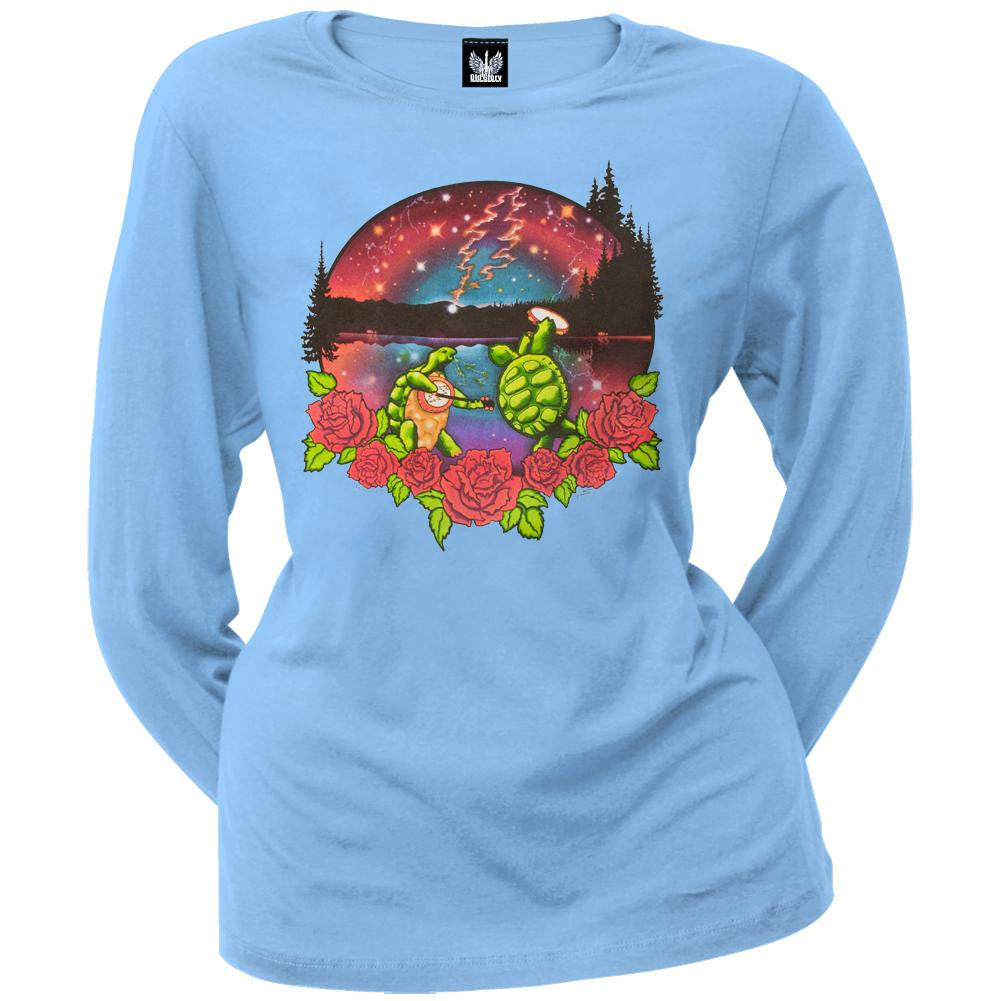 Grateful Dead - Terrapin Lake Sky Juniors Long Sleeve T-Shirt