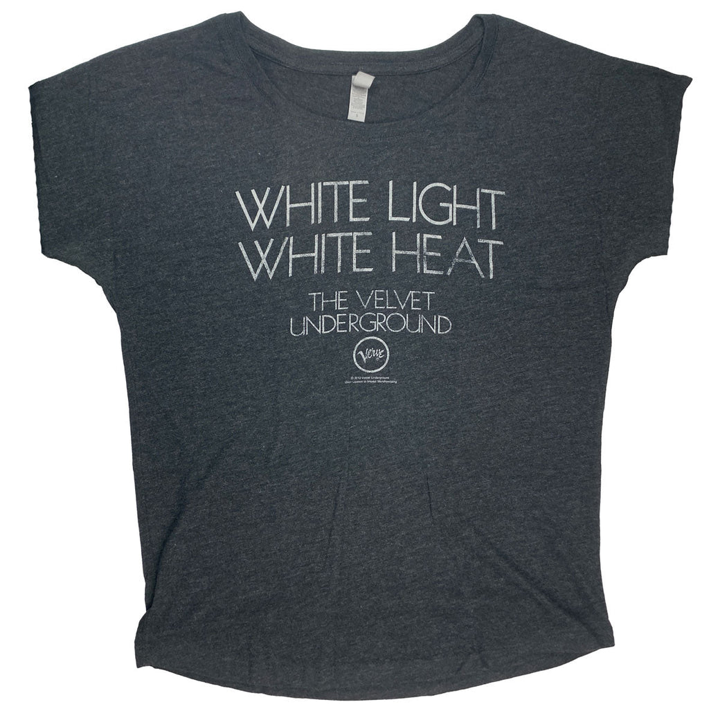 Velvet Underground White Light White Heat Juniors Dolman T Shirt