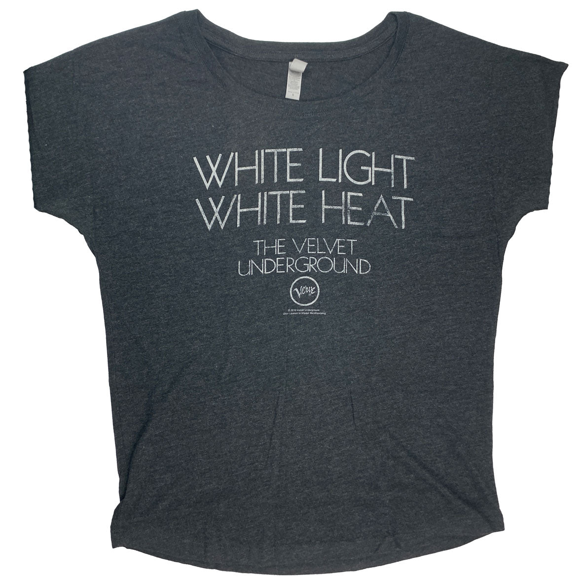 Velvet Underground White Light White Heat Juniors Dolman T Shirt