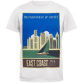 Mumford & Sons - East Coast 2013 Tour Soft T-Shirt