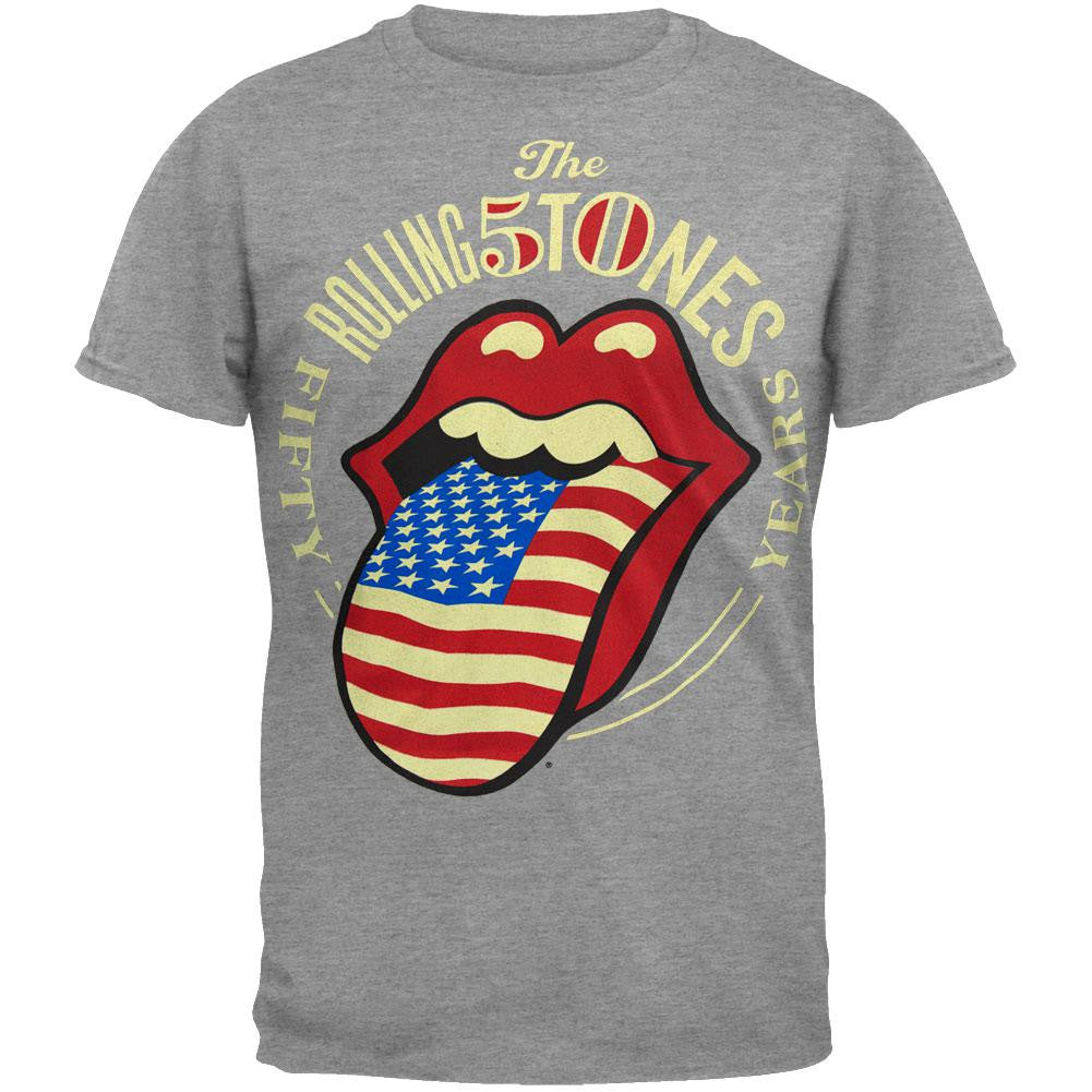 Rolling Stones - Tongue 50th Anniversary 2013 Tour T-Shirt