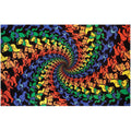 Grateful Dead Spiral Bears Large Tapestry