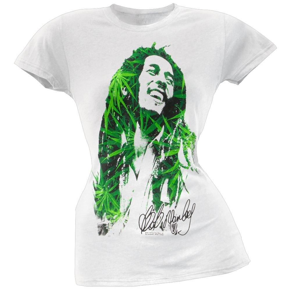 Bob Marley - Leaves Juniors T Shirt